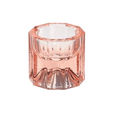 Sklenička Dappen růžová