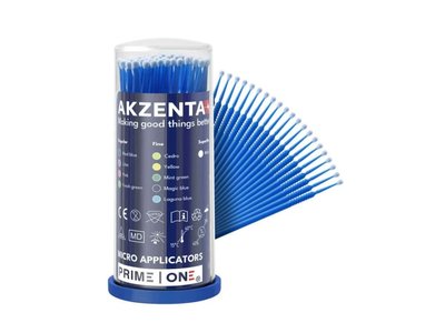 Mikroaplikátory PRIME ONE, 400ks, Regular, modré