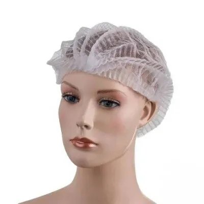 Čepice clip bílá - 100ks