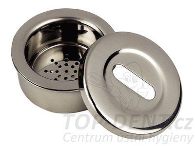 Polonus Dental sterilizační box kulatý s víkem (9cm)