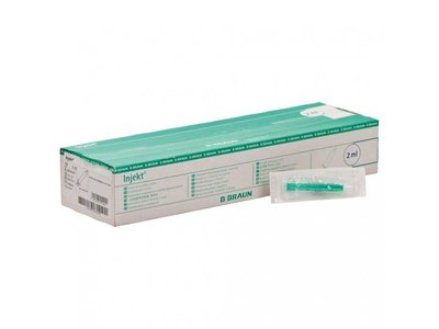 Injekt Solo - jednorázové injekční stříkačky Luer Lock, 2ml