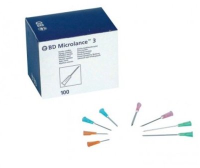 BD Microlance - jehly 0,5x16mm, 100ks
