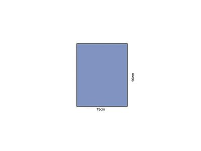 Sterilní rouška bez otvoru, dvouvrstvá 75x90 cm