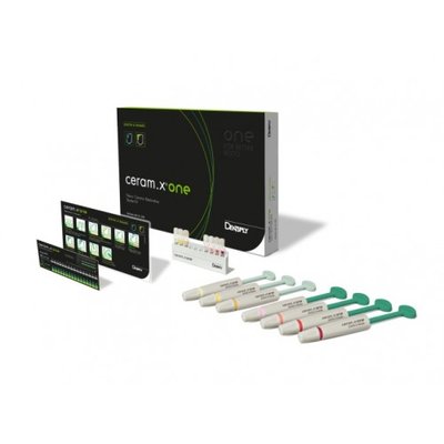 Ceram.X one Dentin & Enamel Syringe Starter Kit (7x 3g D1,D2,D3,D4,E1,E2,E3 + prime&bond+condicioner+aplik.)