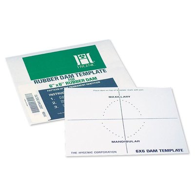 Šablona Hygienic Dental Dam 152 mm