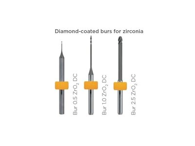 Frézovací nástroj DC zirkon (ZrO2) 1,0mm