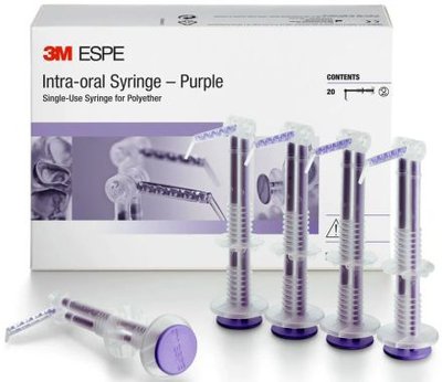 Intraoral syringe fialová (polyétery)
