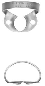 Rubber Dam Wingless Clamp W4 Hu-Friedy