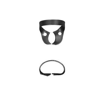 Rubber Dam spona 24 left molar, Black Line