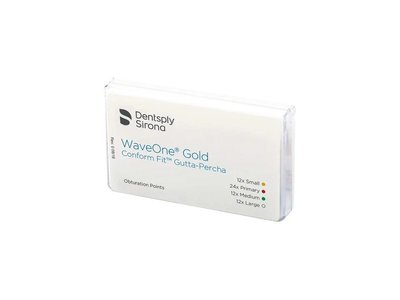 WaveOne Gold Conform Fit - guttaperčové čepy, sortiment
