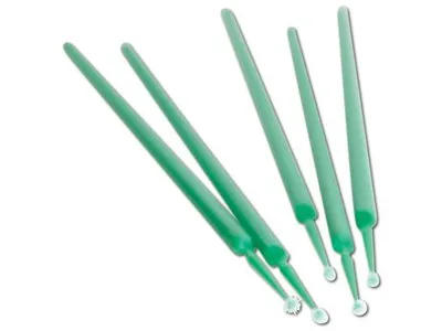 Jednorázové aplikační štetečky -Points Fein světle zelené 400 ks