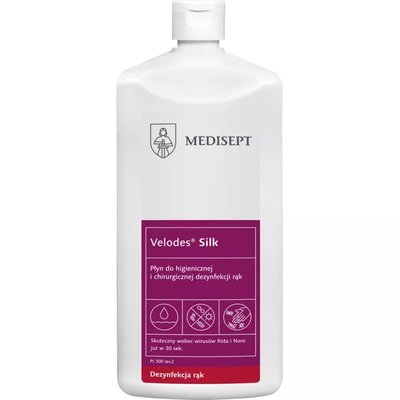 Medisept Velodes Silk 0,5L do dezynfekcji rąk