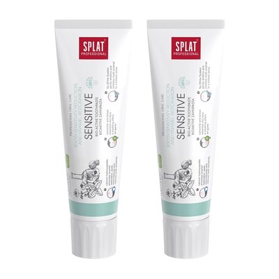 Splat Professional Sensitive zubní pasta 2×100 ml