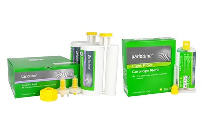 Variotime Dynamix Putty 380 ml x 2 szt. + Variotime Light Flow 50 ml x 2 szt. Kulzer