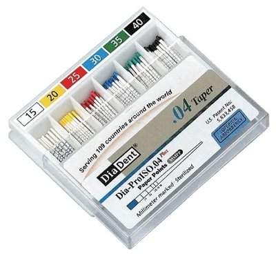 Papírové čepy 50/04 Diadent kalibr.