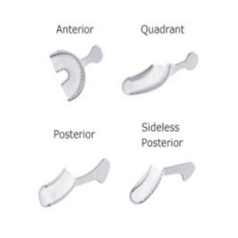 MULTI TRAY otiskovací lžíce, quadrant, 30ks