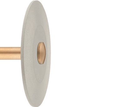 Leštící guma čočka D44,5mm 260, 94011F