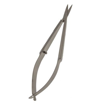 Nůžky na duhovku tupé rovné; 9 cm