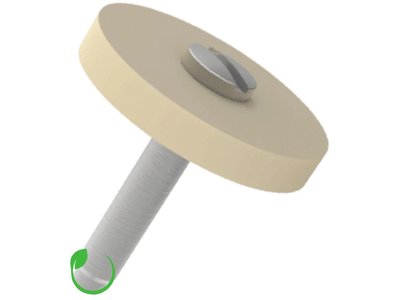 P3.Polish malý disk (17x2.6mm) 1ks