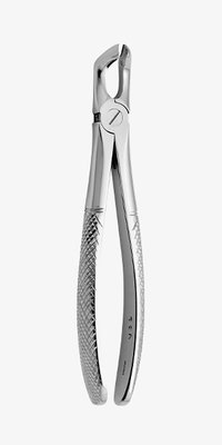 Medesy 2500/79-A - English pattern N.79-A - chirurgické kliešte s plochým zakončením na dolné tretie stoličky