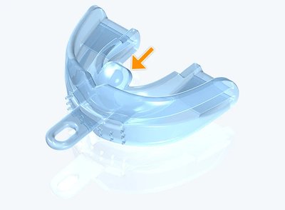 TRAINER INFANT NIEBIESKI dla dzieci 2-5 lat, uzębienie mleczne