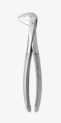 Medesy 2500/74-N - English pattern N.74-N - chirurgické kliešte s úzkymi čeľusťami na dolné korene