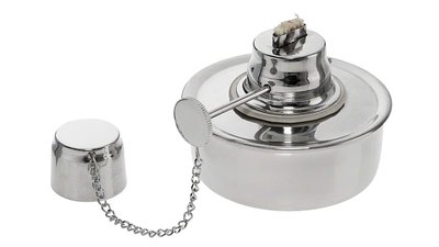 Spirituslampe aus Metall