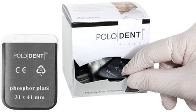 POLODENT návleky paměťových fólií č. 2 bez rámečku