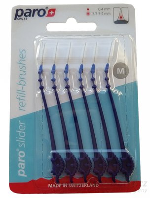 PARO Slider mezizubní kartáčky (velikost M), 6ks