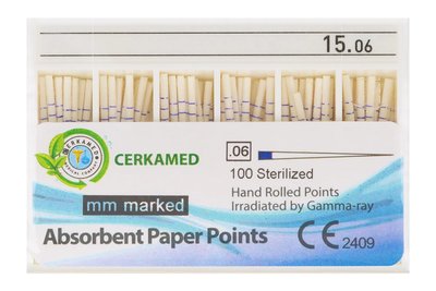 Sączki papierowe 6% 100 szt. Cerkamed