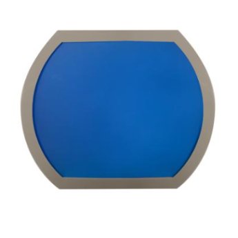 HS-kofferdam modrý DENTAL DAM latex, 16,5 x 13 cm střední 20 ks QQ