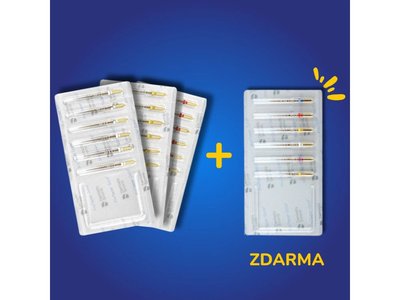 *Protaper GOLD Zvýhodněná nabídka 3+1