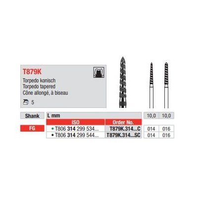 Diamant turbo FG T879K.014C (5ks/bal)