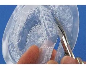 Nůžky na tažené fólie