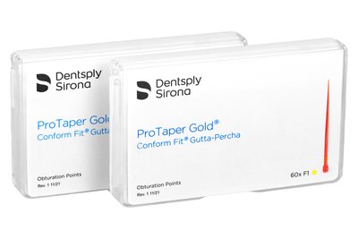ProTaper Gold Gutta-Percha 60 szt. Densplay Sirona - F1