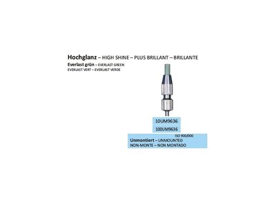 Leštící guma EVERLAST ZELENÁ UM9636 100ks