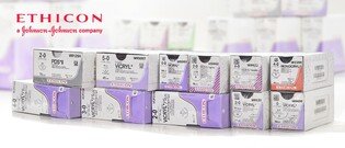 Ethicon Monocryl 6/0 45cm igła 13mm 3/8 koła odwrotnie tnąca kosmetyczna 12szt. W3215 szew wchłanialny