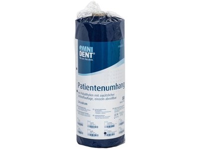OMNI Jednorázová zástěra pacienta, tmavě modrá
