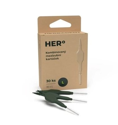Herbadent HERo L mezizubní kartáček 30 ks
