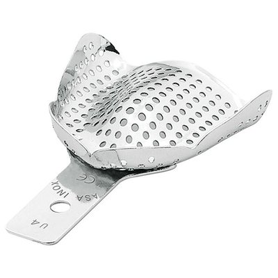 Otiskovací lžíce ASA perfor. bez ret. k. bezzub. horní M (4)