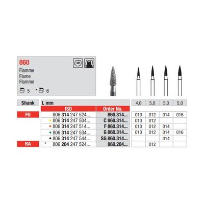 Diamant FG 860.014SG (5ks/bal)