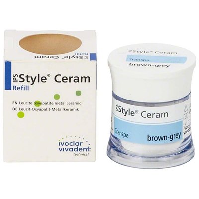 IPS Style Ceram Transpa, 20g hnědo-šedá
