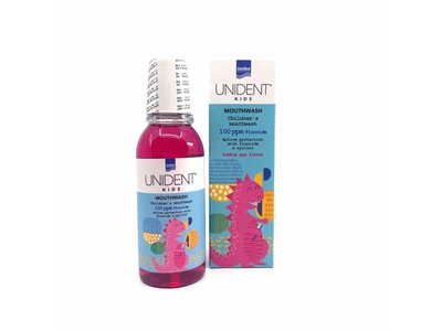 Unident Junior ústní voda s fluoridy, 250ml