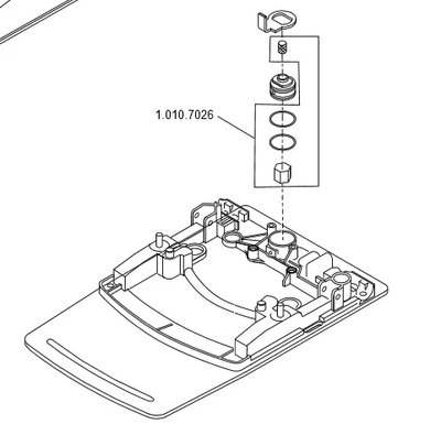 Servisní set - nožní ovladač kabelový