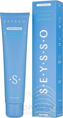 SEYSSO Oxygen reminalizují zubní pasta s hydroyapatitem, 75ml