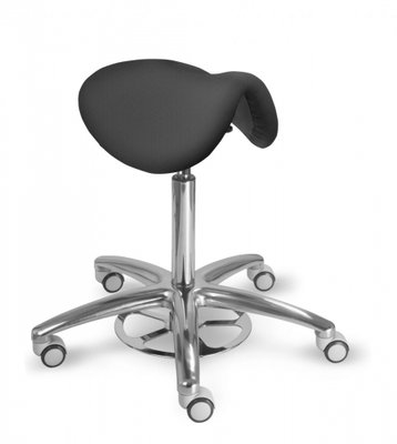 MAYER Stolička sedlová 1213G Clean, antracitová - Silvertex