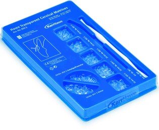 Hawe kształtki przyszyjkowe 850 S - zestaw do ubytków kl.V (275szt + uchwyt + retraktor dziąsłowy)