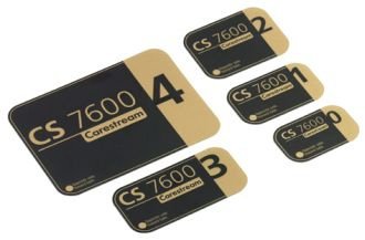 Carestream CS7600/CS7200 platničky č. 1