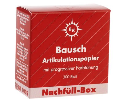 Kalka prostokątna 200µ czerwona 300 szt. BK 1002 Bausch