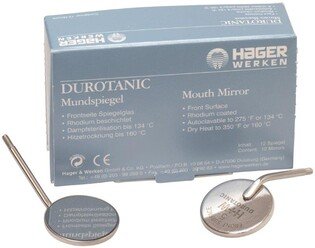 Lusterka rodowane przedniopowierzchniowe Durotanic nr 5 12szt/op Hager